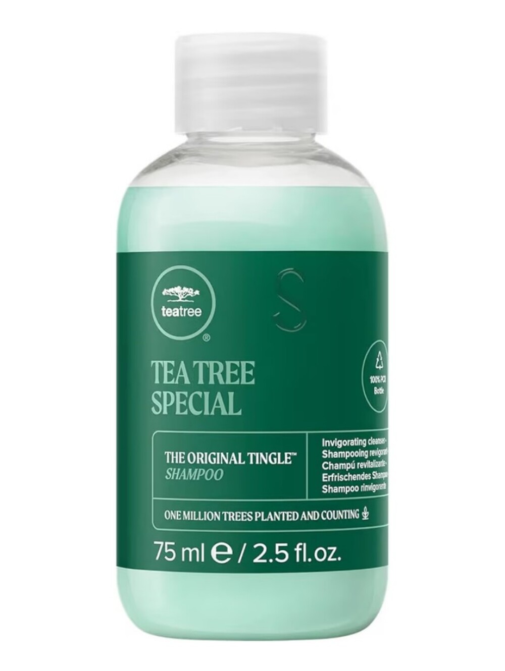 Tea Tree Special Shampoo, Deep Cleans, Refreshes Scalp All Hair Types 2.5 Fl Oz